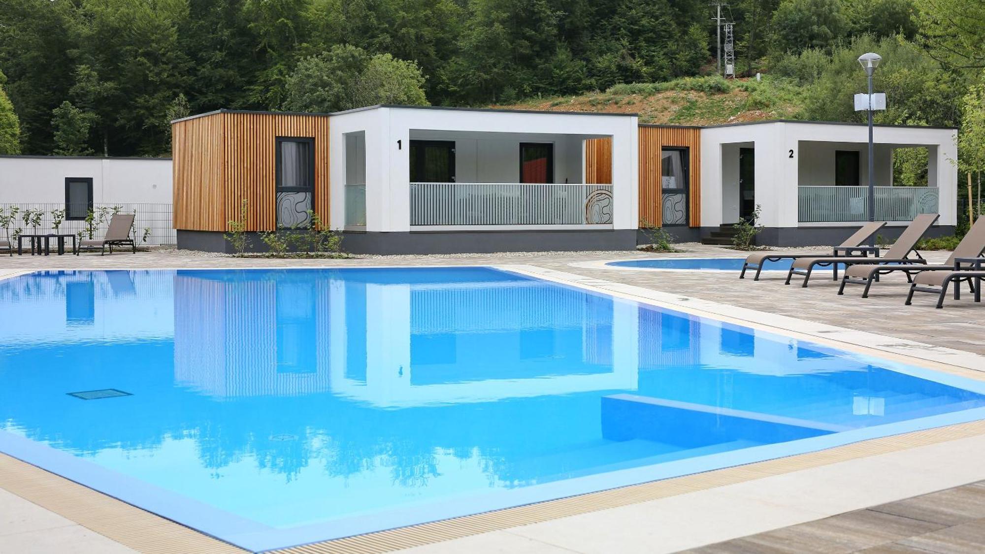 Mobile Homes Camping Plitvice Smoljanac Oda fotoğraf